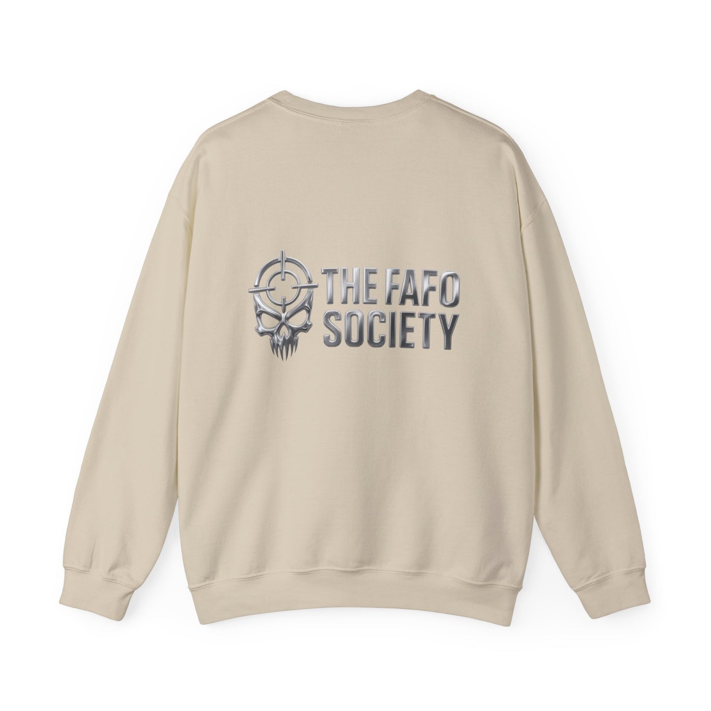 FAFO Society Biker Crewneck Sweatshirt