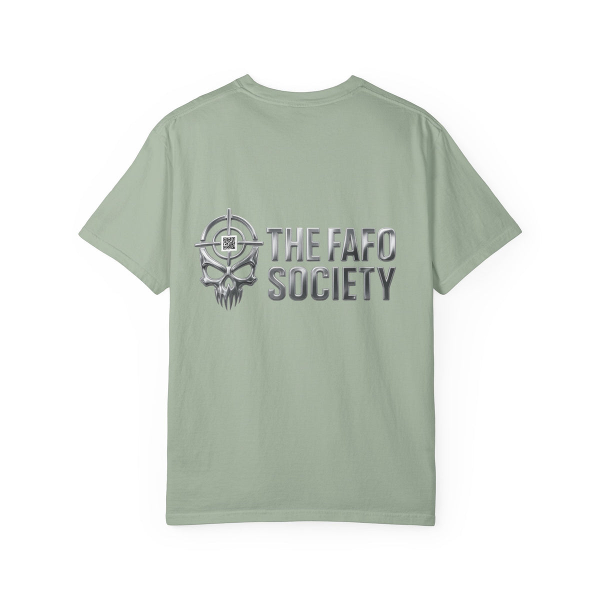 T-Shirt — Cute Dark Humor 'Not Being a Serial Killer' Graphic Tee (The FAFO Society Back)