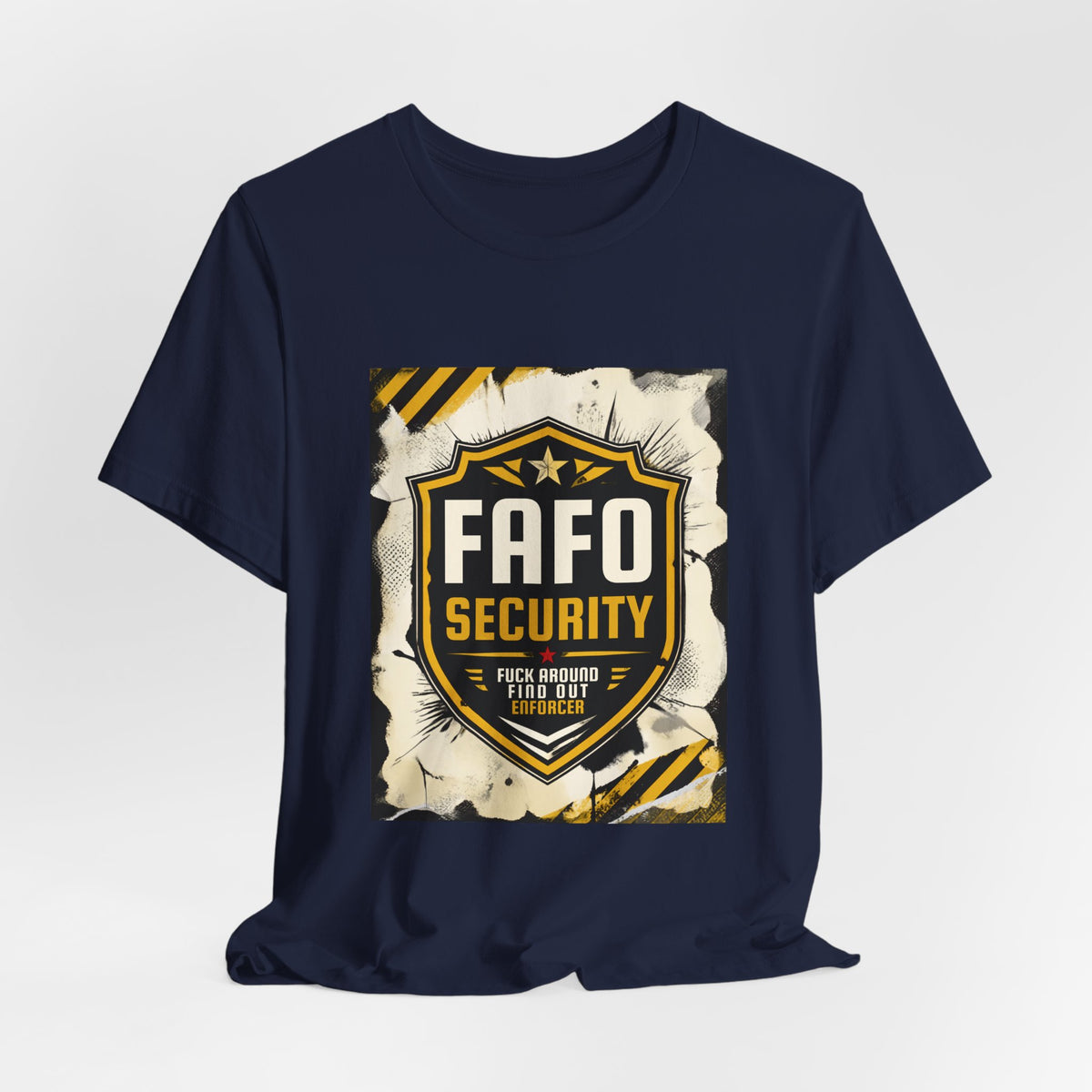 FAFO Security Shield T-Shirt – Funny Protective Badge Tee